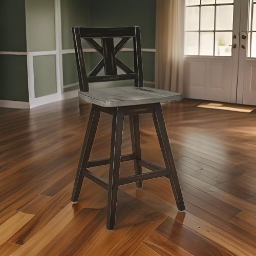 Gris antique, Noir