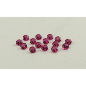 Gema de Rubí Natural de 2.5 mm y 0.07 Ct, Corte Brillante Redondo, Creada en Laboratorio, para Joyería - Product Image 1
