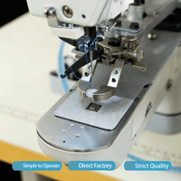 Machine à coudre industrielle automatique à commande électronique avec auto-vérification, 2, 3 ou 4 trous, point noué simple, pour la production de vêtements