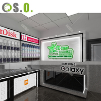 Conception de magasin électronique de détail, comptoir de magasin mobile, magasin d'électronique