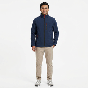 Nouvelle arrivée Veste softshell respirante Printemps et automne Style zippé Veste softshell Manches longues Veste softshell - Product Image 1