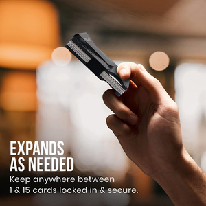 <span class=keywords><strong>Portafoglio</strong></span> in metallo con fermasoldi in carbonio con fermasoldi in carbonio <span class=keywords><strong>porta</strong></span> carte di vendita con priorità - Product Image 5