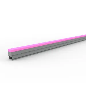 Led Recessed Linear Track Office Light High Bay Rgb Outdoor Exteriro Led Pixel Bar Milky Light Fixture