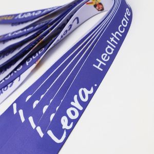Custom Eco-Friendly Medical <b>Lanyard</b> Thermal Transfer Printing Safety Breakaway Buckle <b>Polyester</b> Hospital ID Badge Neck Strap for - Product Image 3