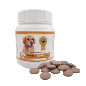 宠物复合维生素咀嚼宠物护理 & 狗复合维生素片剂补充剂