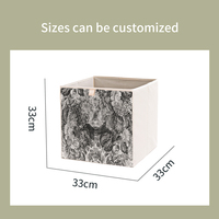 Vente en gros de nouvelles tendances diviseurs de tiroir organisateur sous le bureau tiroir organisateur combinaison stockage impression pliable cube de rangement