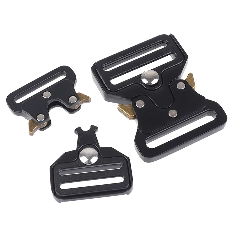 Metal Strap Buckles For Webbing DIY Bag Luggage Clothes Accessories Clip Buckles