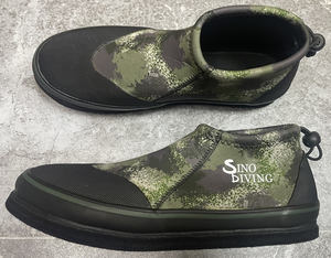 Sinodiving Heavy Duty néoprène fermeture éclair pêche Wading bottes imperméable anti-dérapant feutre semelle clouté roches à des fins de sauvetage - Product Image 1