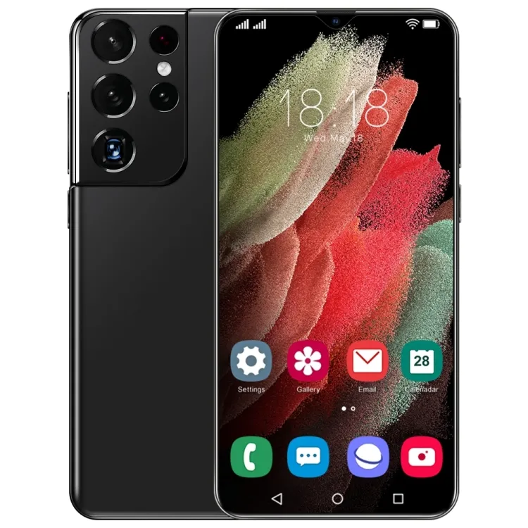 Ponsel Pintar Android 21 Ultra MaxPhone, 1GB + 8GB, Layar Drop Notch 6.3 Inci MTK6580P Quad Core Jaringan 3G SIM Ganda Murah