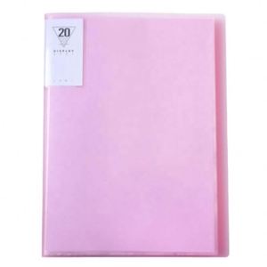 <b>A4</b> Size 50% Recycled 40 Pocket Black Presentation Display Book Storage Case Portfolio Art <b>Folder</b> with Plastic Sleeves - Product Image 3