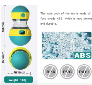 Ucuz fiyat tedavi dağıtım köpek maması bulmaca oyuncak yavaş besleyici kase küçük orta büyük köpekler yavru zenginleştirme interaktif kovalamaca oyuncak - Product Image 3