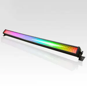 IP65 su geçirmez dim lineer RGB renk değiştirme duvar yıkayıcı ışık 110-240V DMX programlanabilir Led yıkama çubuğu arka projektör