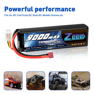 ZEEE RTR 3S 11,1 V 100C 9000mAh RC Lipo batería con los decanos para Traxxas X-Maxx 8S 4WD RTR camión monstruo - Product Image 2
