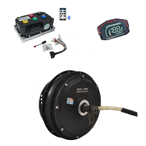 Moteur de moto QS Motor QS205 3000W 50H V3 BLDC avec contrôleur ND72530 et compteur de vitesse DKD, état neuf - Product Image 3
