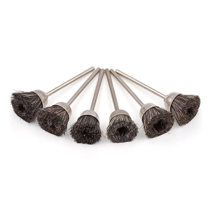 Cerdas de carpintería para pelo de caballo de cabra, herramientas rotativas de pulido de joyería, cepillo de copa de alambre abrasivo, precio barato - Product Image 6