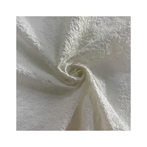 Nuevo diseño 100 poliéster triturado crepé satén tela Floral geométrico Digital impreso tela para damas niñas camisa de vestir