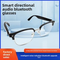 Nouvelle mode GS13 lunettes intelligentes BLE5.4 connectivité IPX-6 étanche AI reconnaissance vocale pliable traduction 1080P FHD double