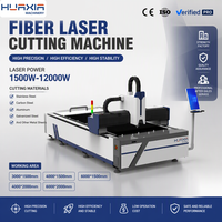 Mesin Pemotong Laser Fiber CNC Plat Baja Tahan Karat 1500W 3000W Bersertifikasi CE ISO untuk Fabrikasi Logam Industri 3000*1500mm