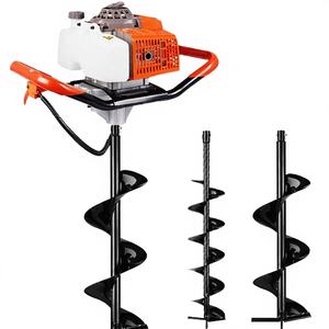 高品質産業用強力ガソリンステンレス鋼2ストロークエンジン52/<span class=keywords><strong>62cc</strong></span>植樹用アースオーガードリル氷上釣り用 - Product Image 3