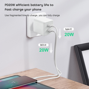 <span class=keywords><strong>Anker</strong></span> — chargeur double Port Usb, A + C pd20 W + QC3.0 18W, rapide, pour <span class=keywords><strong>iPhone</strong></span>, nouveau Design - Product Image 4