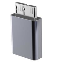USB tipo C 3,1 hembra a USB 3,0 Micro B macho sincronización de datos HDD adaptador conector fuente de alimentación adaptador para teléfono móvil USB C Hub