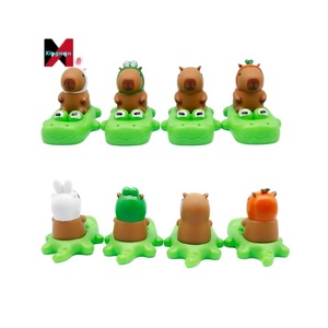 Capybara Crocodile cochon d'inde support de téléphone mignon guérison créatif bureau décor de bureau modè<span class=keywords><strong>le</strong></span> jouet ornement à collectionner Animal Art - Product Image 5
