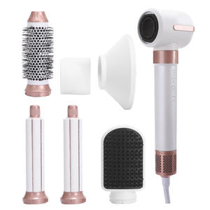 Cepillo de Aire Caliente de Alta Velocidad HQ Mixed Proc, Rizador Eléctrico, Voluminizador, Secador de Pelo, Set 7 en 1, Estilizador de Aire Envolvente para Mujer - Product Image 4