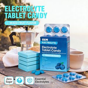 Comprimés et bonbons électrolytiques : Réapprovisionnement rapide en électrolytes, prévient les crampes musculaires, soulage les douleurs physiques - Product Image 3