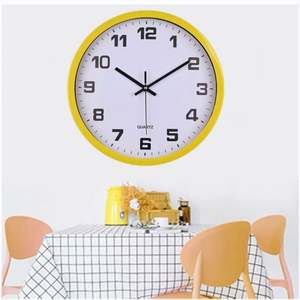 Horloge murale à quartz silencieuse de 8 pouces, design blanc moderne, à piles, style minimaliste antique, simple face, pour décorer votre intérieur - Product Image 5