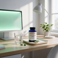Capsules de lutéine et de zéaxanthine, soutien de la santé oculaire, protection contre la lumière bleue, santé maculaire, complément alimentaire en marque privée OEM