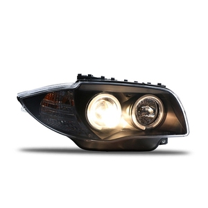 08-11 mise à niveau des phares pour BMW <span class=keywords><strong>118</strong></span> 120i 130i modifié Angel Eye lentille phare au xénon série 1 <span class=keywords><strong>E87</strong></span> assemblage de phares - Product Image 2