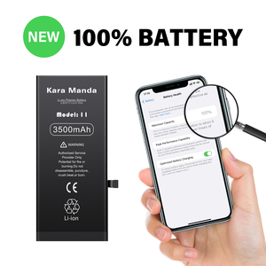 Kara Manda Accesorios para teléfonos móviles 3110mAh 3550mAh Baterías de repuesto para <span class=keywords><strong>iPhone</strong></span> <span class=keywords><strong>11</strong></span> Batería de alta capacidad - Product Image 2