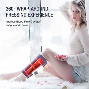 Venta al por mayor Terapia de pulso electrónico Masajeador de piernas Botas de compresión de aire Masajeador para pies Dispositivo masajeador de piernas Premium - Product Image 5