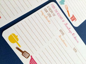 Personal isierte Rezept karten 4x6 Rezept karten Personal isierte Rezept karten - Product Image 4