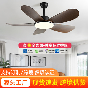 Ceiling Fan Light With Led Integrated Modern Minimalist Inverter For Bedroom Living Room Home Use Fixed Blade 5 Year Warranty - Product Image 5