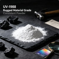 ZHUOTAI UV-1988 (PR25) Poudre absorbante UV de qualité supérieure 99% pure CAS 7443-25-6 Stabilisateur de lumière pour plastique PC et revêtements C13H14O5