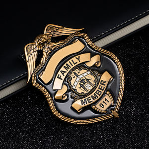 Fabricant vente en gros personnalisé <span class=keywords><strong>garde</strong></span> du <span class=keywords><strong>corps</strong></span> uniforme épingle de sécurité logo de sécurité insigne de <span class=keywords><strong>garde</strong></span> en métal avec portefeuille - Product Image 3