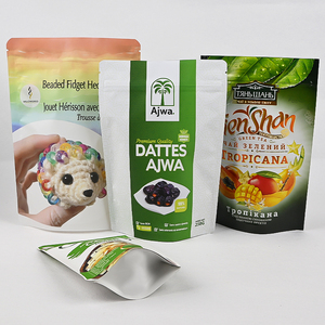 Logo personalizzato stampato cibo per uso alimentare e PET imballaggio in plastica Mylar borsa con chiusura lampo termosalco e astuccio per alimenti - Product Image 2