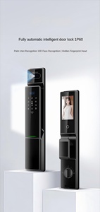 Thông minh 3D mặt nhận dạng vân tay Wifi máy ảnh kỹ thuật số an ninh khóa cửa cho cửa nhôm thẻ nhớ lưu trữ tùy chọn mã - Product Image 2