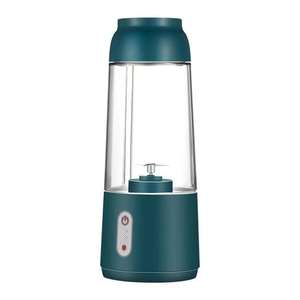 Mini presse-agrumes électrique portable, mixeur à smoothies, mixeur domestique en plastique, 150W, alimentation USB, utilisation en voyage, cuisine, capacité de 600 ml - Product Image 6