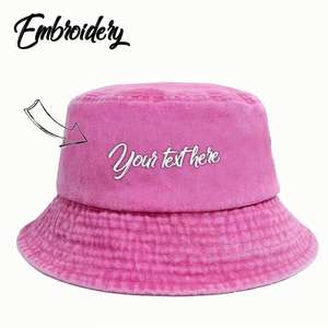 Chapeau Bob Léger Personnalisé d'Été avec Broderie pour Hommes et Femmes – Protection Solaire, Pêche, Loisirs, Ski, Activités de Plein Air, Plage - Product Image 1