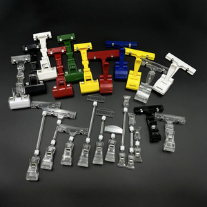 Clips para Etiquetas de Precios de Exhibición, Clips Giratorios para Menús, Clips Pop, Plástico Transparente, Colores Personalizables, Tamaños para Minoristas - Product Image 6