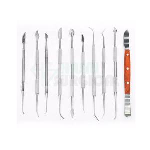 ชุดเครื่องมือแกะสลักขี้ผึ้งสำหรับฟันชุดเครื่องมือทันตกรรมเครื่องมือทันตกรรมอเนกประสงค์พร้อมกล่องใส่ - Product Image 3