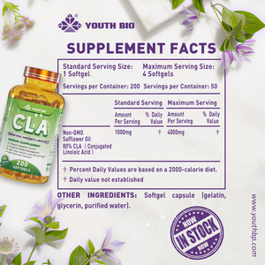 Complément CLA Ultra Pur 1000mg : Favorise une Composition Corporelle Saine et la Récupération Musculaire Maigre – Haute Puissance – Stock en Gros - Product Image 5