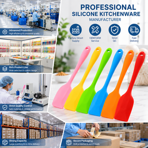 Personalizzato 8 in <span class=keywords><strong>silicone</strong></span> burro coltello crema torta forniture <span class=keywords><strong>per</strong></span> cottura antiaderente <span class=keywords><strong>pasticceria</strong></span> cottura utensile da cucina spatola raschietto in <span class=keywords><strong>Silicone</strong></span> - Product Image 5