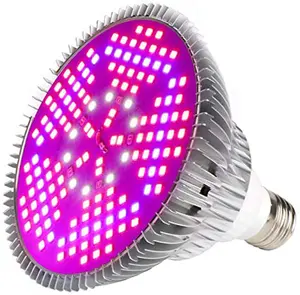 100W Led Grow Light Bulb Full Spectrum with 150 LEDs for Indoor Plants,E26/E27 Socket,Grow Lamp for Hydroponic