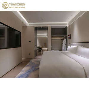 Solución Integral para Hoteles Wyndham: Muebles de Dormitorio Contemporáneos de Madera, Suministro de Fábrica, Conjuntos Personalizados Profesionales en 3D - Product Image 2