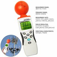 Vente en gros OEM - Mètre de mesure des ondes électromagnétiques (ElectroSmog) et des micro-ondes, plage 38mV à 11V/m, mesure de la force du champ électromagnétique (EMF) et du champ radiofréquence (RF) sur 3 axes, fabrication chinoise