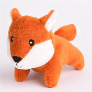 Morbido Beejay pet <span class=keywords><strong>toy</strong></span> addestramento interattivo chewer fox e tree hole shape set squeaky animal nascondi e cerca peluche cane puzzle <span class=keywords><strong>toy</strong></span> - Product Image 2