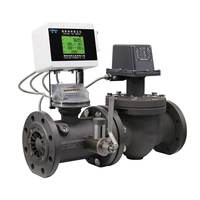 Meter Turbin Gas Digital DN80 Hade |   Sistem Metering Prabayar Cerdas Aluminium Layar Ganda Katup Kartu IC Pemantauan Jarak Jauh OEM